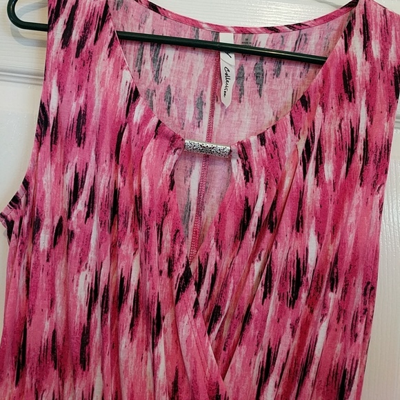 Pink maxi dress. - Picture 2 of 5